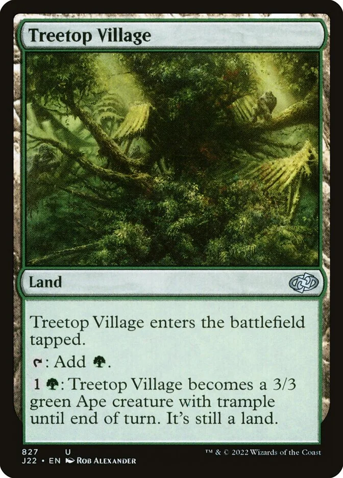 Treetop Village 「J22/827」「EN」