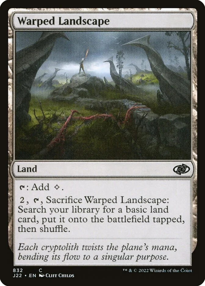 Warped Landscape 「J22/832」「EN」