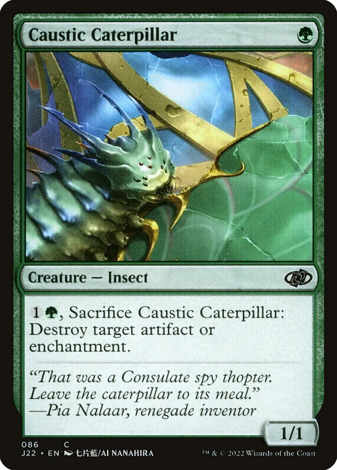 Caustic Caterpillar 「J22/86」「EN」