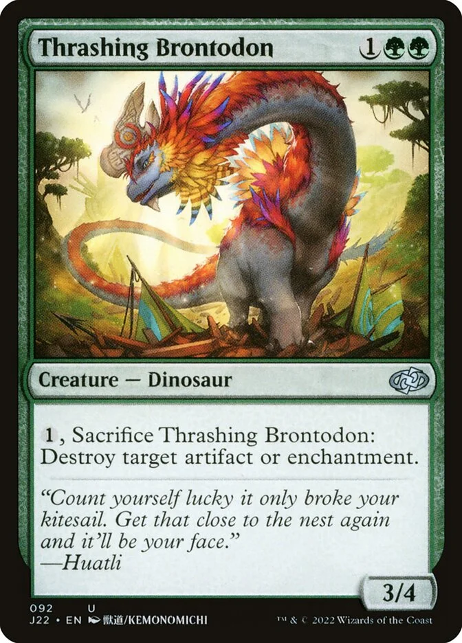 Thrashing Brontodon 「J22/92」「EN」