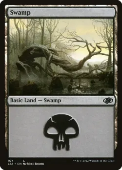 Swamp #104 · Magic: The Gathering