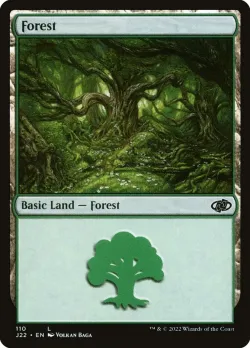 Forest #110 · Magic: The Gathering
