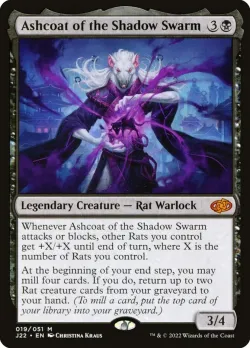 Ashcoat of the Shadow Swarm #19 · Magic: The Gathering
