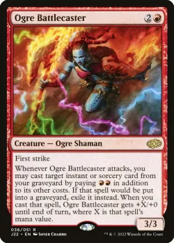 Ogre Battlecaster #36 · Magic: The Gathering