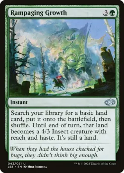 Rampaging Growth #43 · Magic: The Gathering