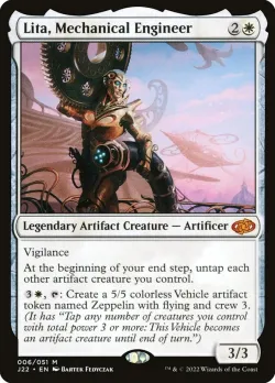 Lita, Mechanical Engineer #6 · Magic: The Gathering