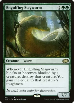 Engulfing Slagwurm #655 · Magic: The Gathering