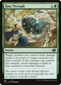 Ram Through #91 · Magic: The Gathering