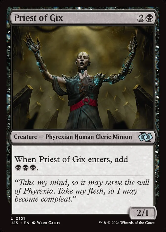 Priest of Gix 「J25/121」「EN」
