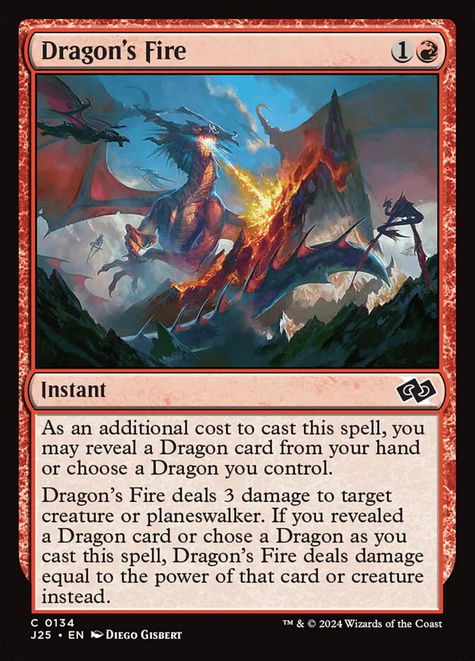 Dragon's Fire 「J25/134」「EN」