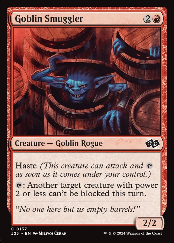 Goblin Smuggler 「J25/137」「EN」
