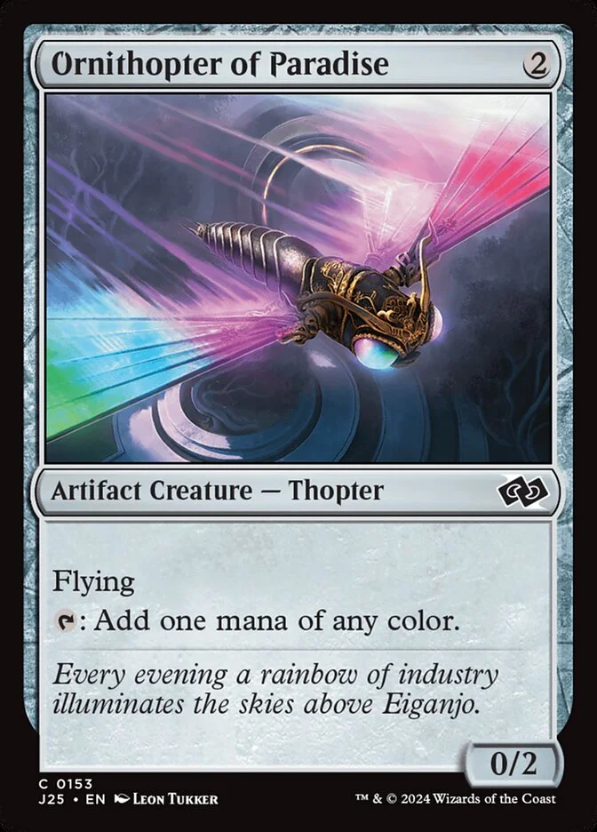 Ornithopter of Paradise 「J25/153」「EN」