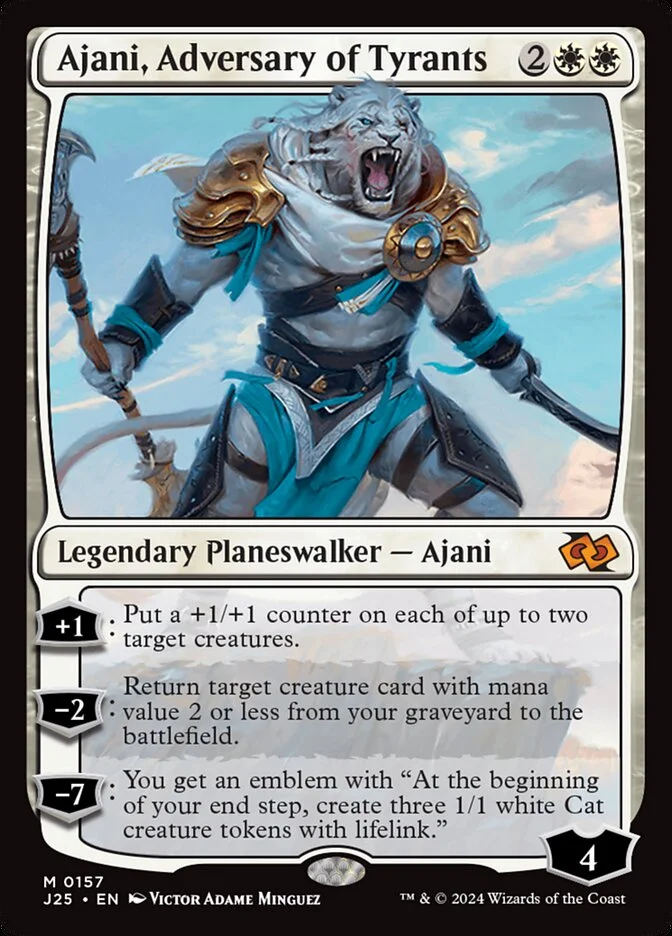 Ajani, Adversary of Tyrants 「J25/157」「EN」