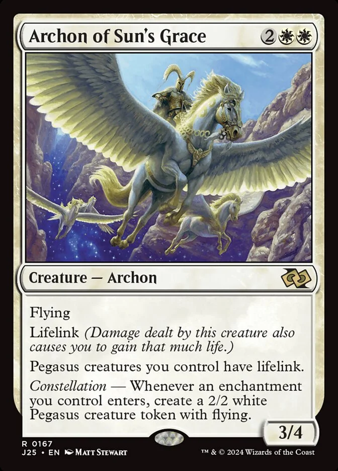 Archon of Sun's Grace 「J25/167」「EN」