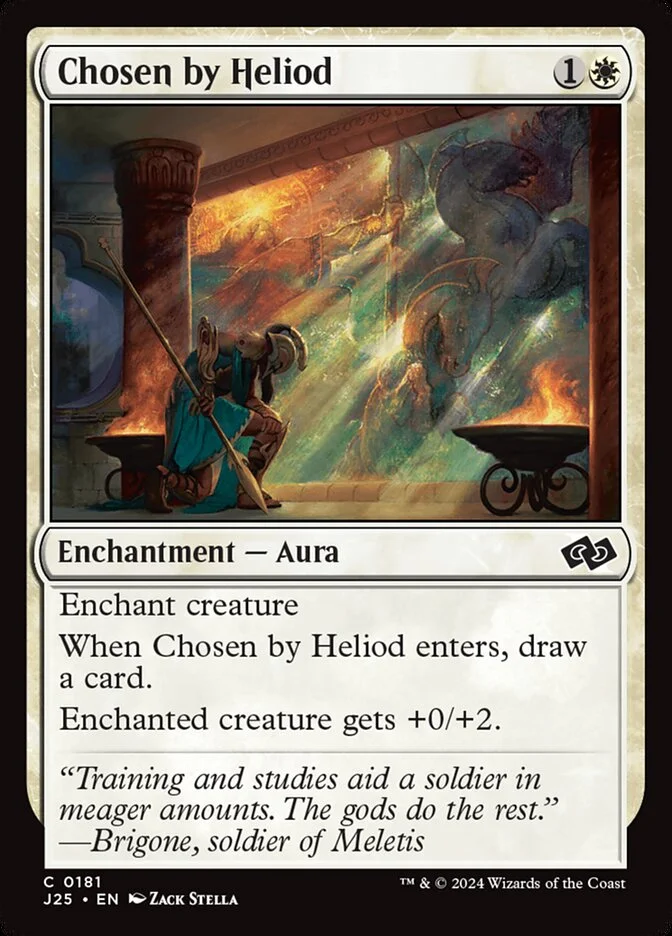 Chosen by Heliod 「J25/181」「EN」