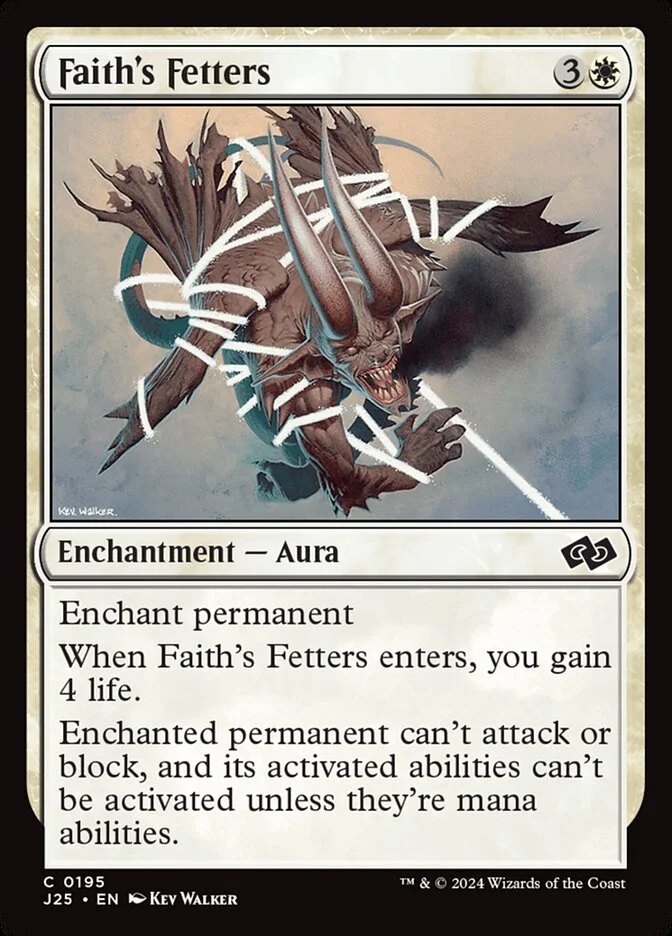 Faith's Fetters 「J25/195」「EN」