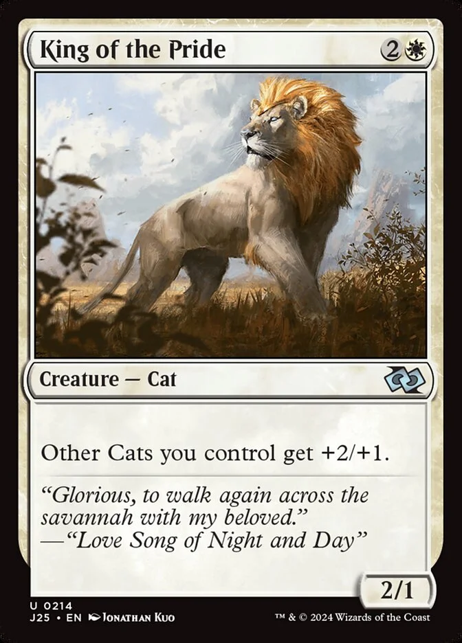 King of the Pride 「J25/214」「EN」