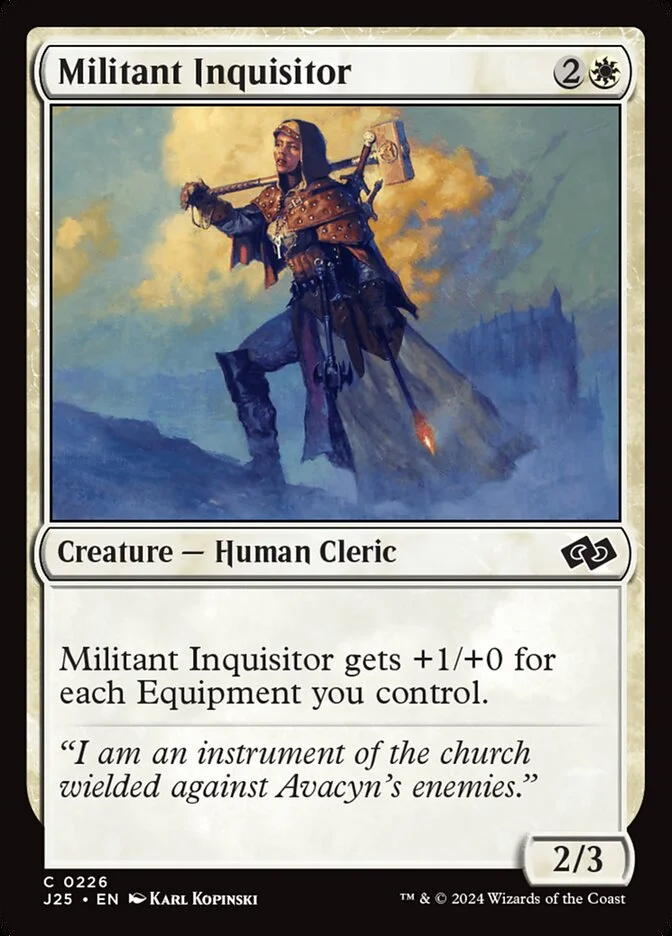 Militant Inquisitor 「J25/226」「EN」