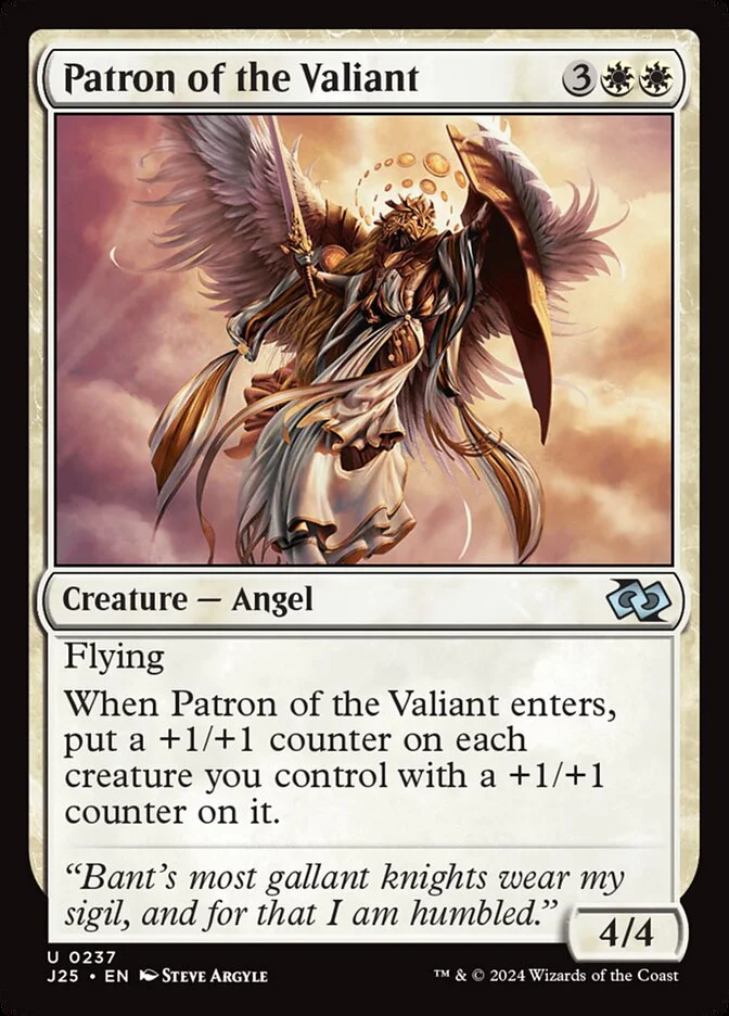 Patron of the Valiant 「J25/237」「EN」