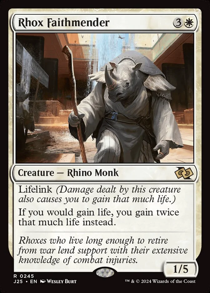 Rhox Faithmender 「J25/245」「EN」