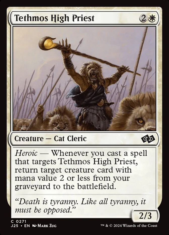 Tethmos High Priest 「J25/271」「EN」