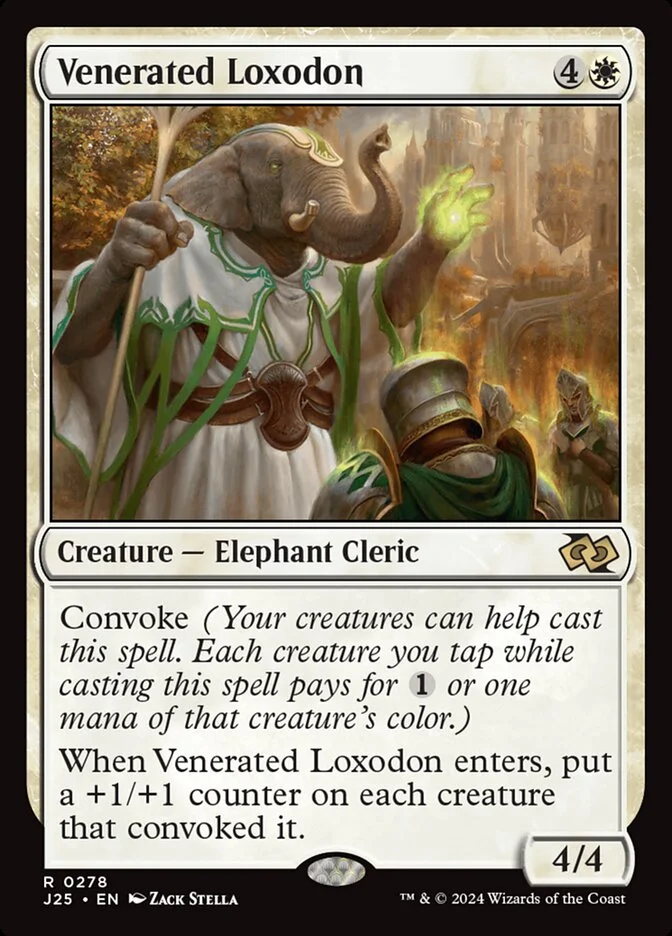 Venerated Loxodon 「J25/278」「EN」