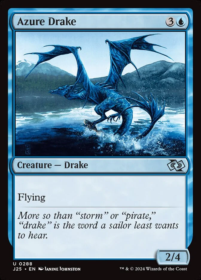 Azure Drake 「J25/288」「EN」