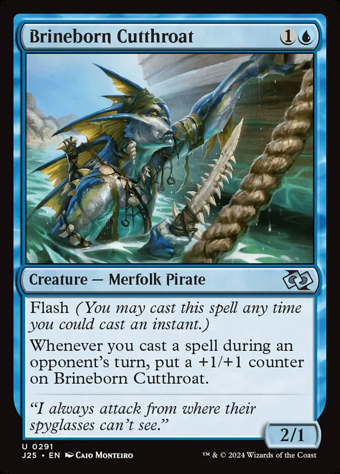 Brineborn Cutthroat 「J25/291」「EN」