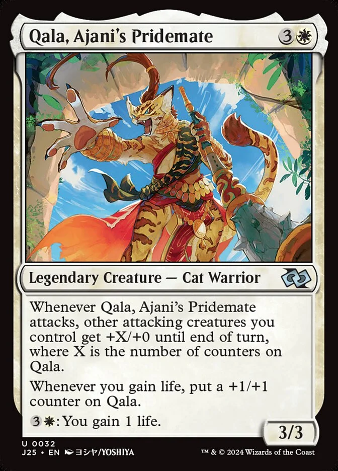 Qala, Ajani's Pridemate 「J25/32」「EN」
