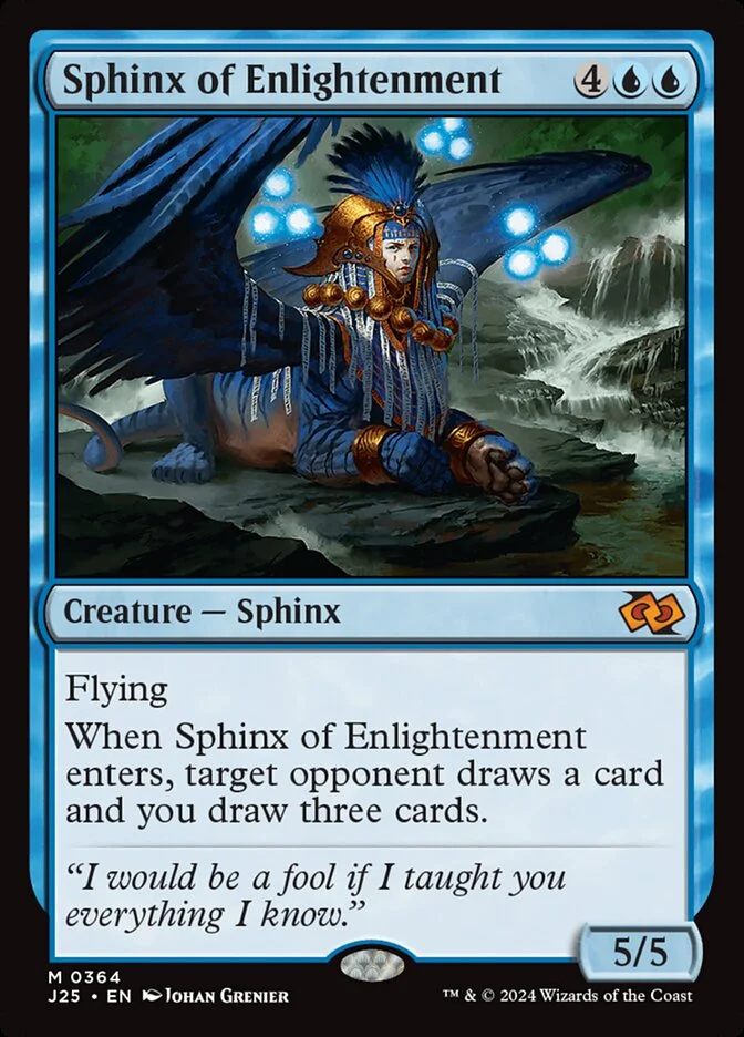 Sphinx of Enlightenment 「J25/364」「EN」