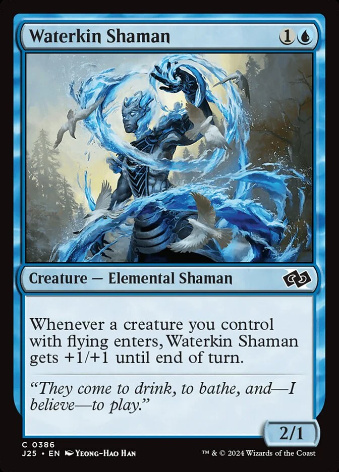 Waterkin Shaman 「J25/386」「EN」