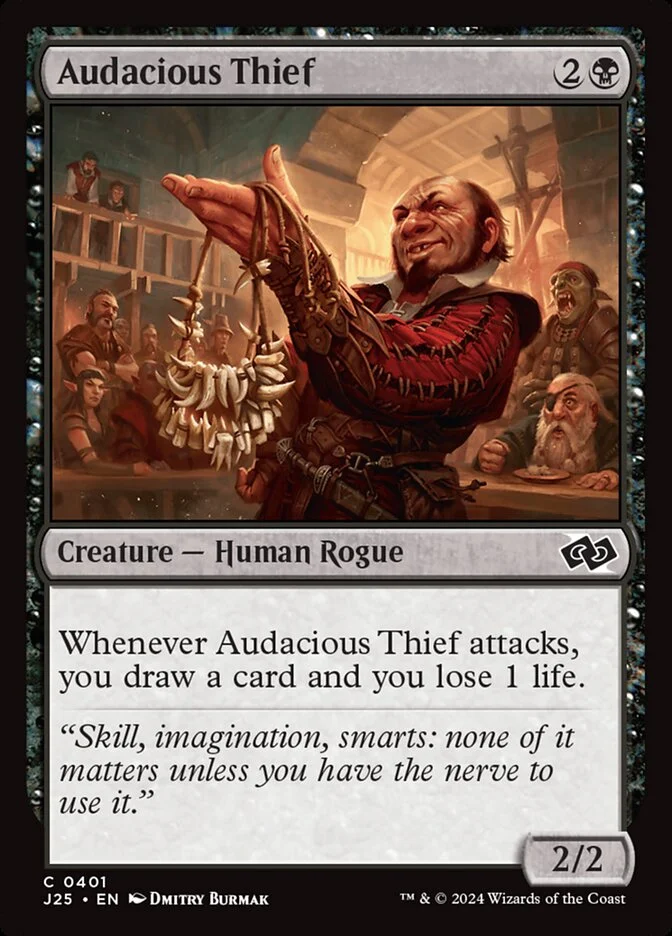 Audacious Thief 「J25/401」「EN」