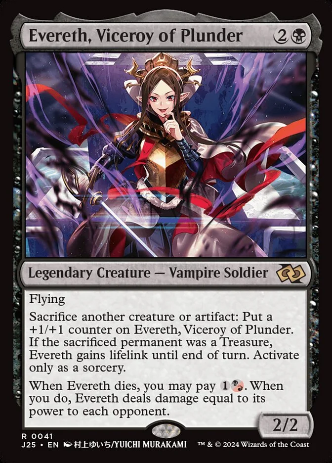 Evereth, Viceroy of Plunder 「J25/41」「EN」