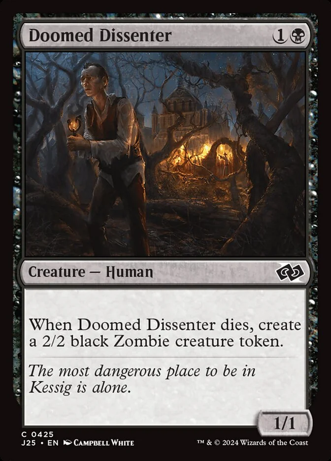 Doomed Dissenter 「J25/425」「EN」