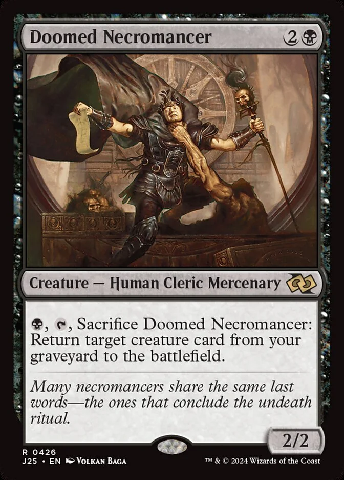 Doomed Necromancer 「J25/426」「EN」