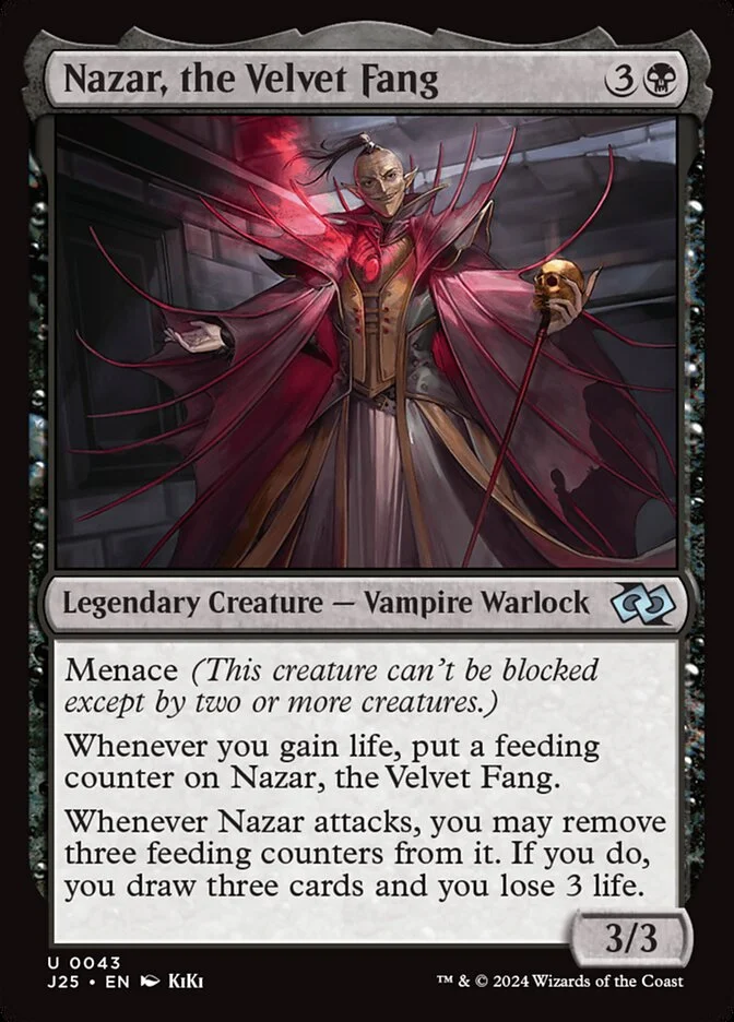 Nazar, the Velvet Fang 「J25/43」「EN」