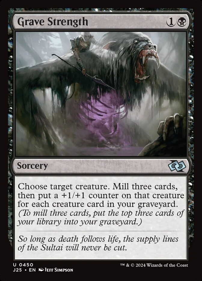 Grave Strength 「J25/450」「EN」