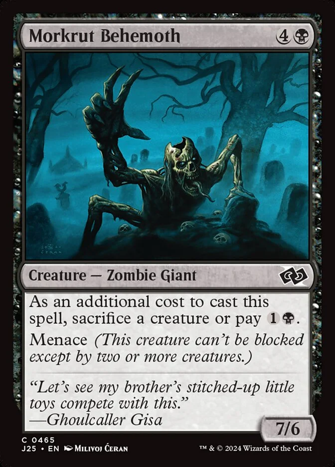 Morkrut Behemoth 「J25/465」「EN」