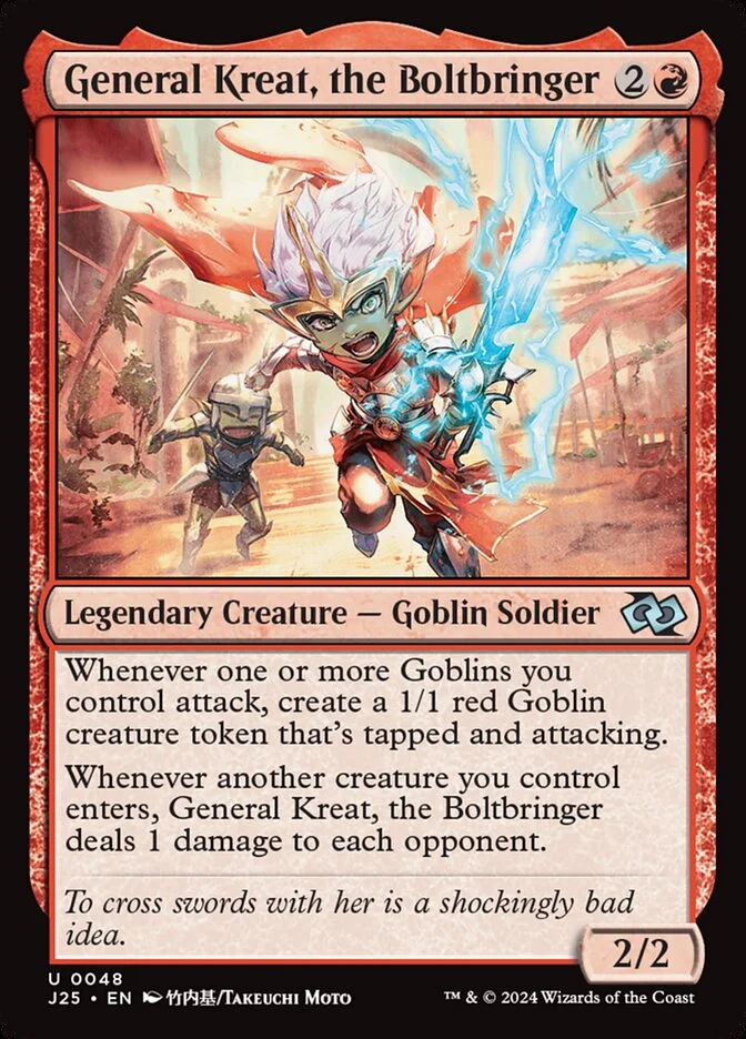General Kreat, the Boltbringer 「J25/48」「EN」