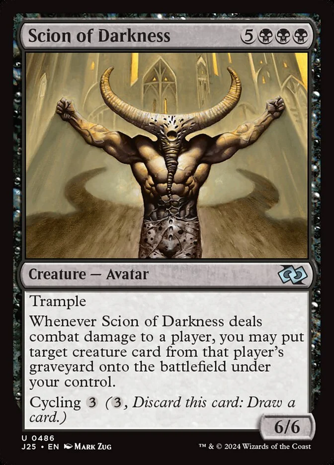Scion of Darkness 「J25/486」「EN」