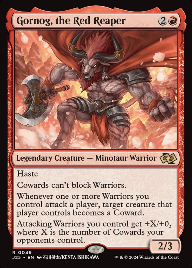 Gornog, the Red Reaper 「J25/49」「EN」