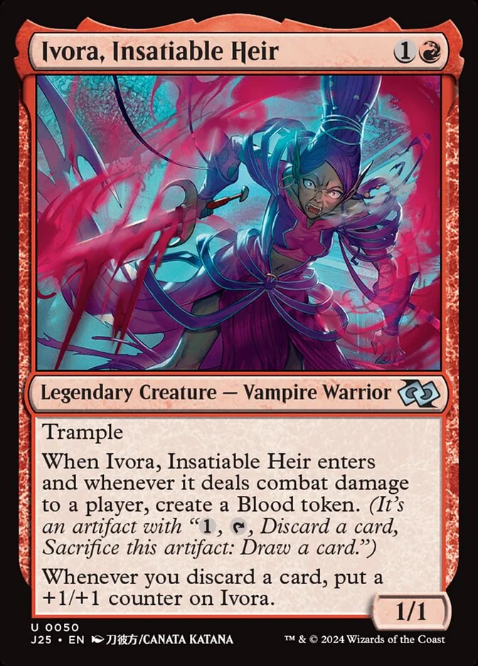 Ivora, Insatiable Heir 「J25/50」「EN」