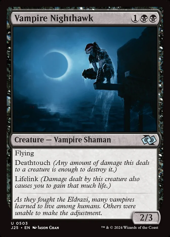 Vampire Nighthawk 「J25/503」「EN」
