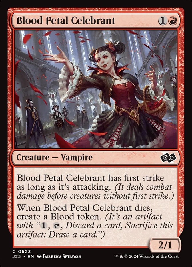 Blood Petal Celebrant 「J25/523」「EN」
