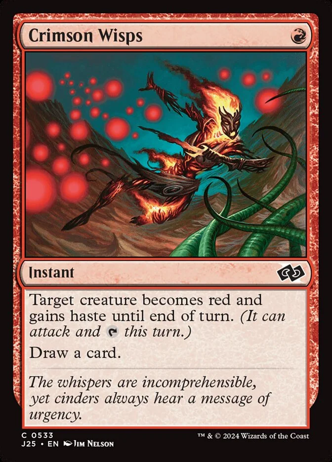 Crimson Wisps 「J25/533」「EN」