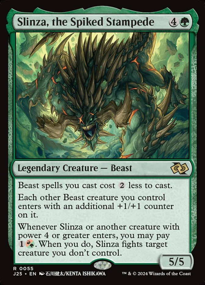 Slinza, the Spiked Stampede 「J25/55」「EN」