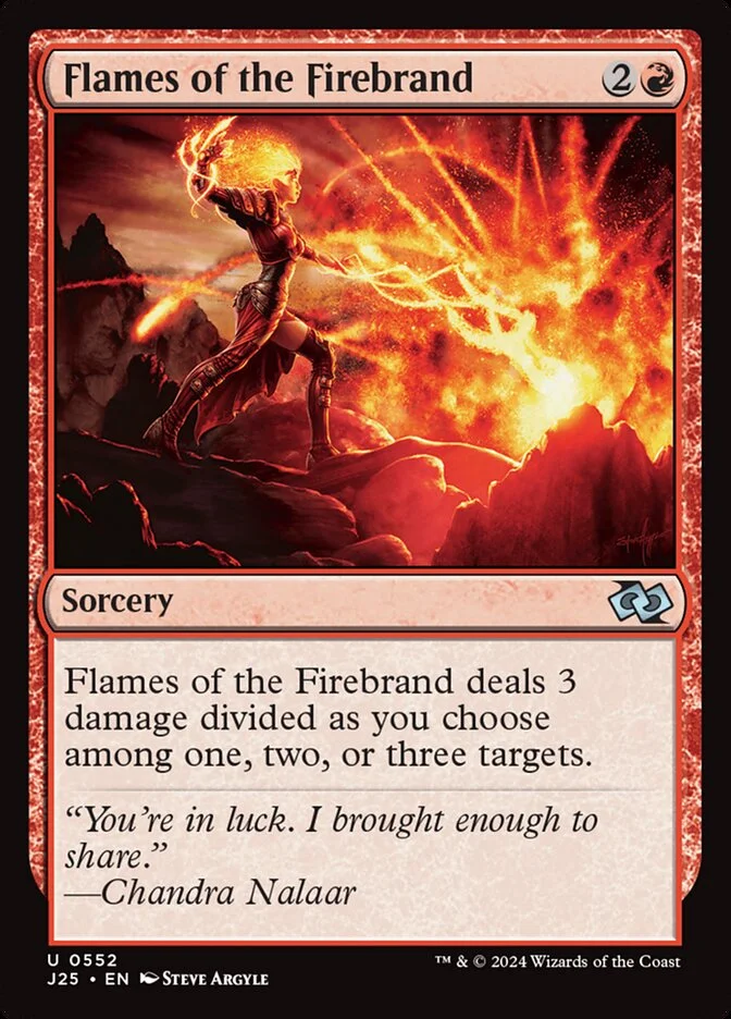 Flames of the Firebrand 「J25/552」「EN」