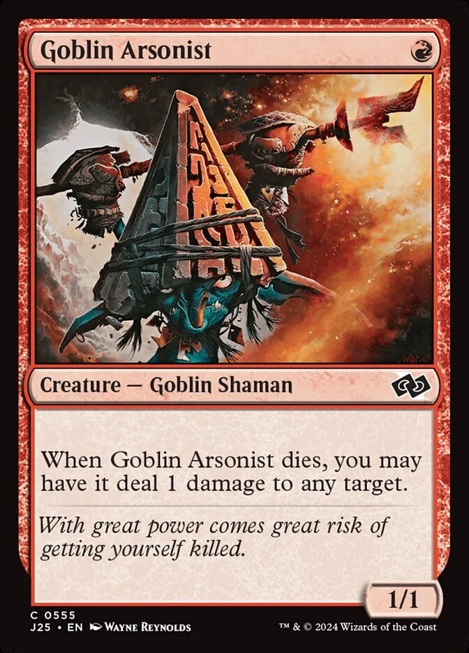 Goblin Arsonist 「J25/555」「EN」