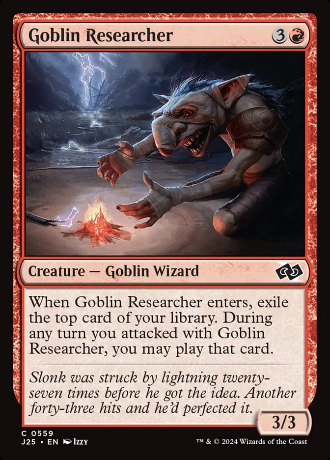 Goblin Researcher 「J25/559」「EN」