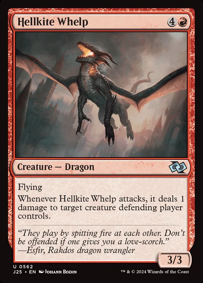 Hellkite Whelp 「J25/562」「EN」